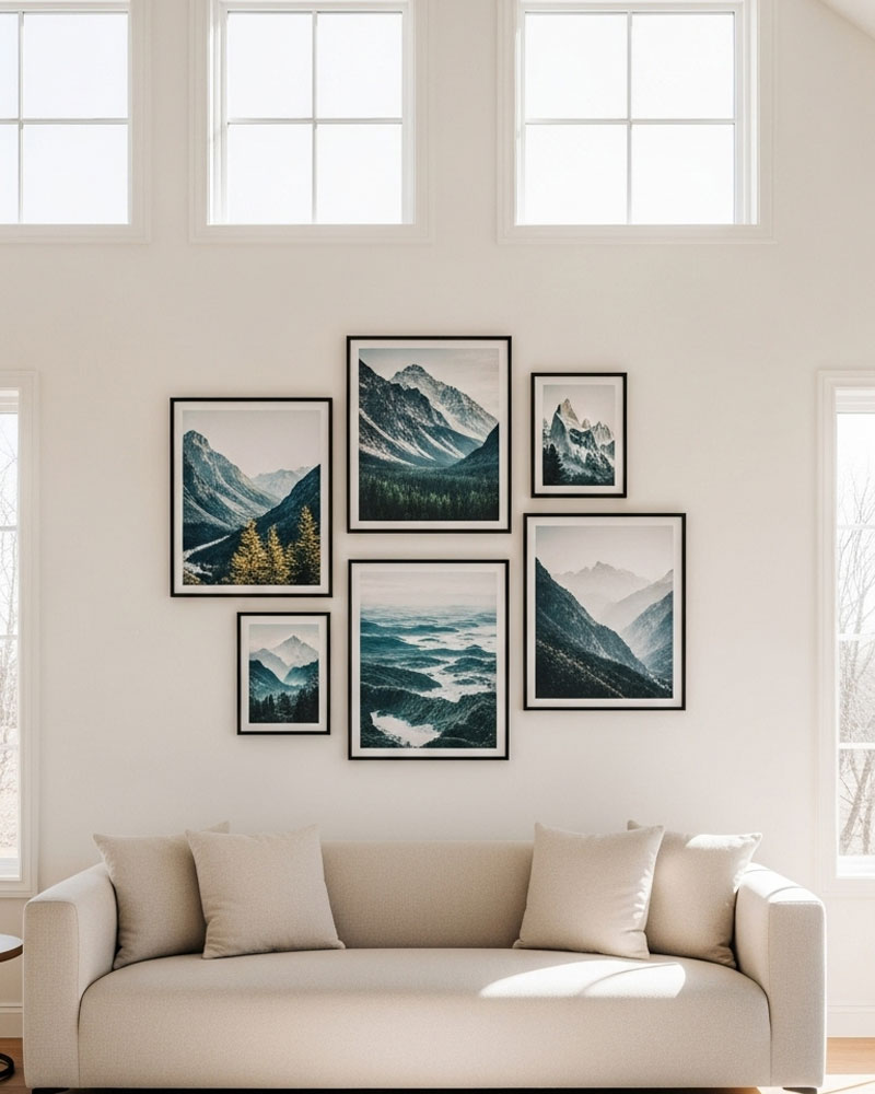Create a Stunning Nature-Inspired Gallery Wall