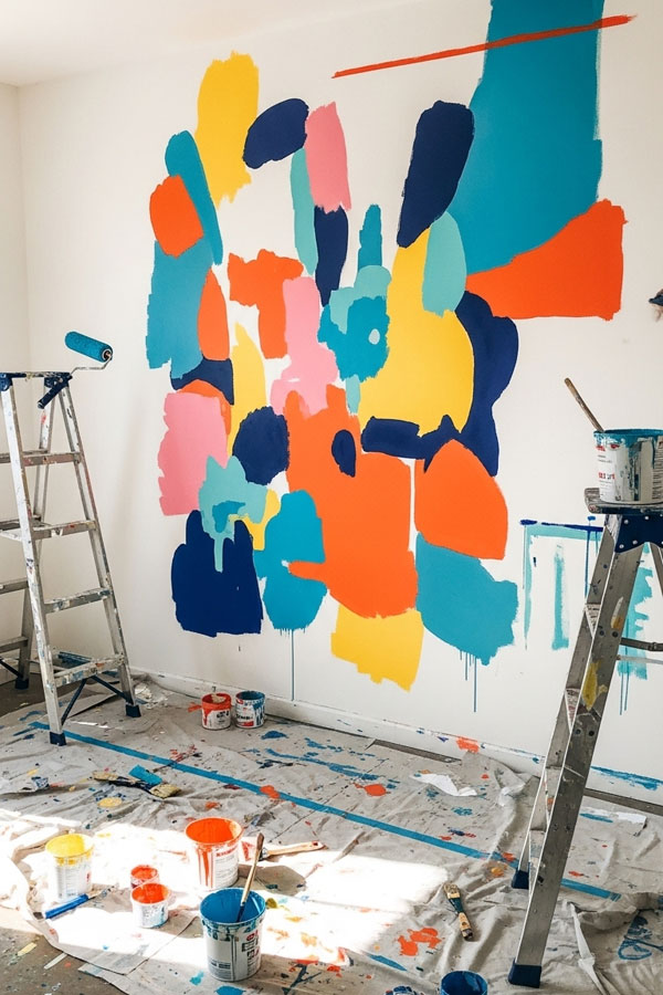 How to Create Stunning DIY Wall Art with Paint