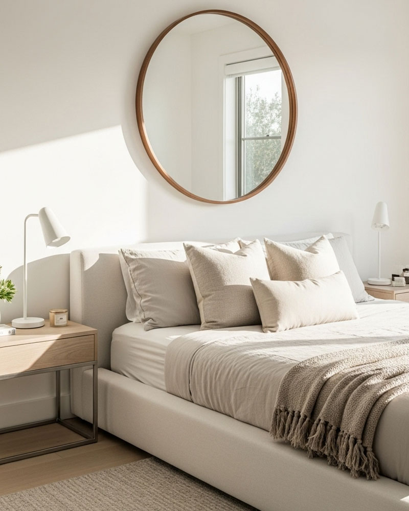 How to Use Mirrors to Make Your Bedroom Feel Larger