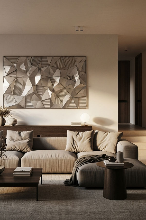 Modern Minimalist Metal Wall Decor