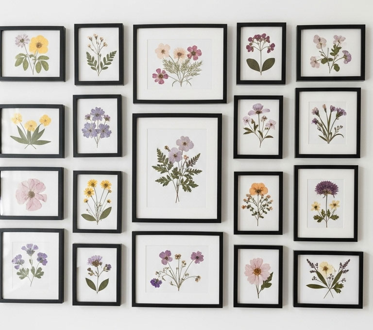 Pressed Flowers: Nature's Beauty on Your Wall