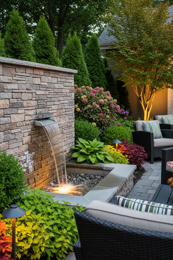 Soothing Wall Fountains for Your Outdoor Space