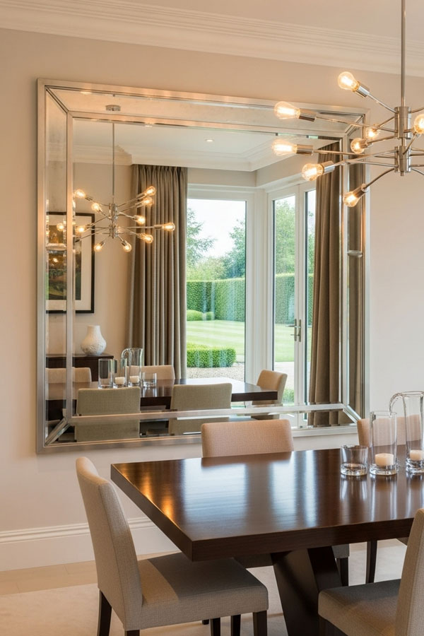 Statement Mirrors for Your Dining Room