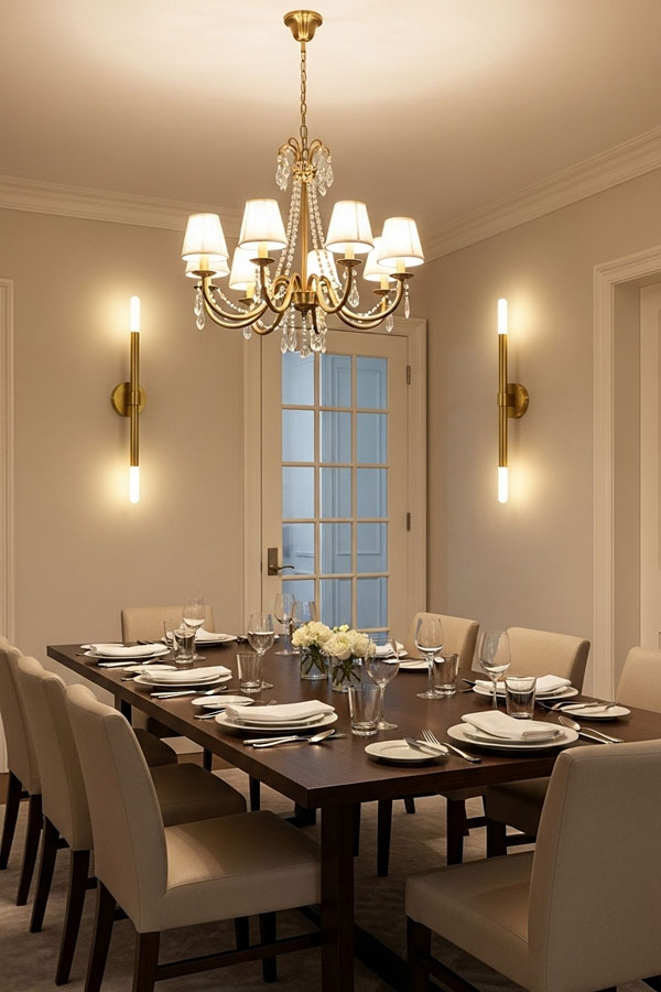 Wall-Mounted Lighting for Warmth and Elegance