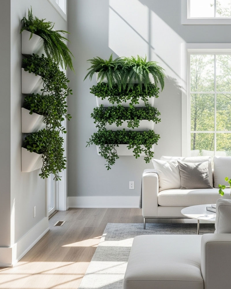 Wall-Mounted Planters to Bring Nature Inside