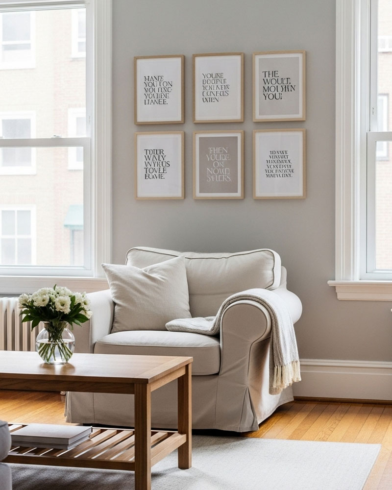 Inspirational Wall Quotes for Living Room Decor